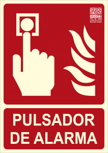 Pulsador de alarma