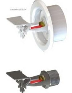 SPRINKLER OCULTO DE PARED UL/FM RESPUESTA RÁPIDA 1/2″ K80